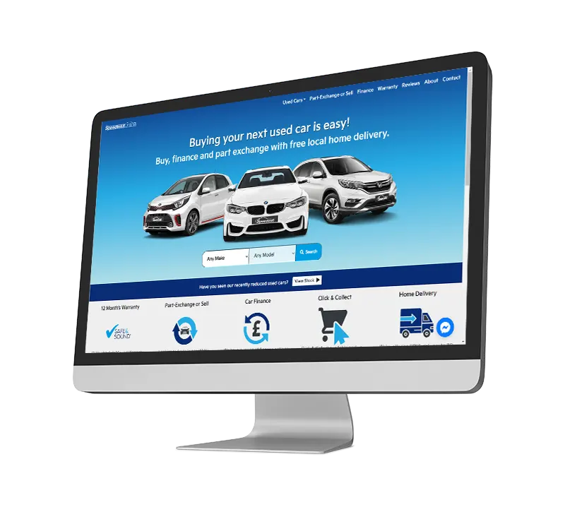 Speedwell Online | Car Dealer Website Design